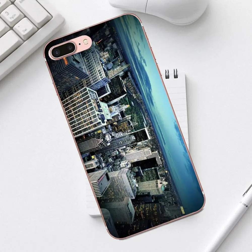 Qdowpz New York Mam TPU Print Capa For iPhone 4 4S 5 5C SE 6 6S 7 8 Plus X XS Max XR Galaxy A3 A5 J1 J3 J5 J7 2017 | Мобильные