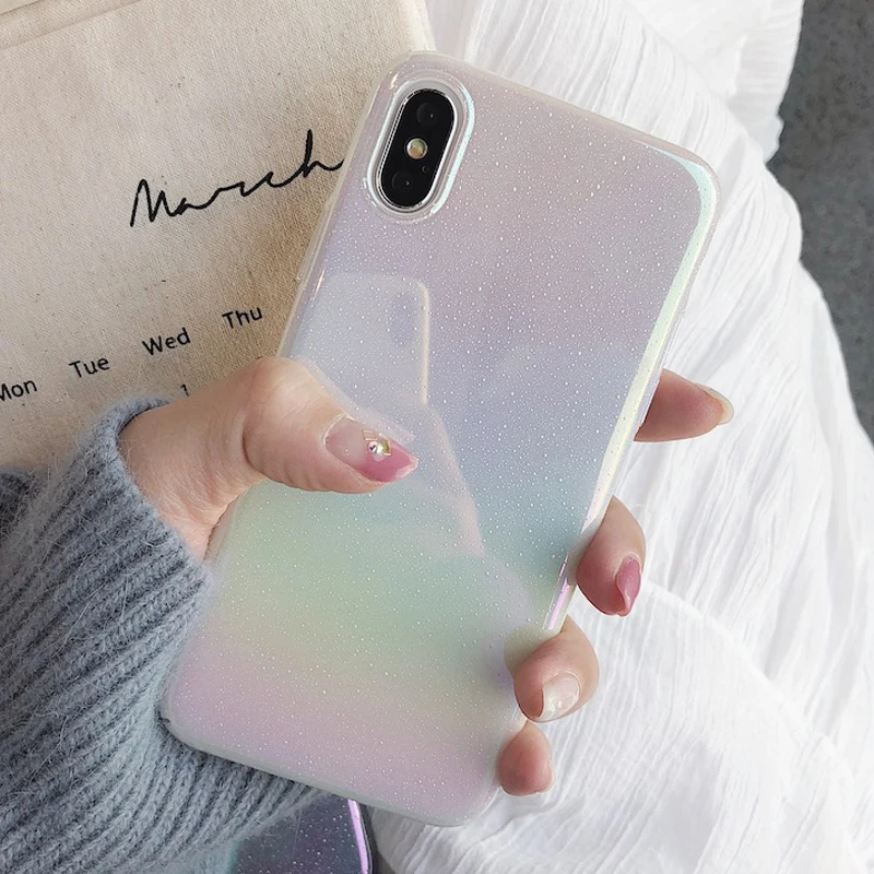 Чехол для Телефона iPhone X XR XS Max 8 7 6 6s Plus забавный чехол в виде капли воды цветные