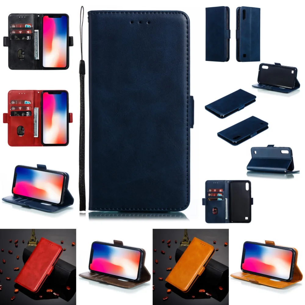 Роскошный чехол бумажник для Samsung S10 Note 9 8 S9 S8 Plus модные чехлы Galaxy M20 M10 S7 S6 Edge A10 A20 A30