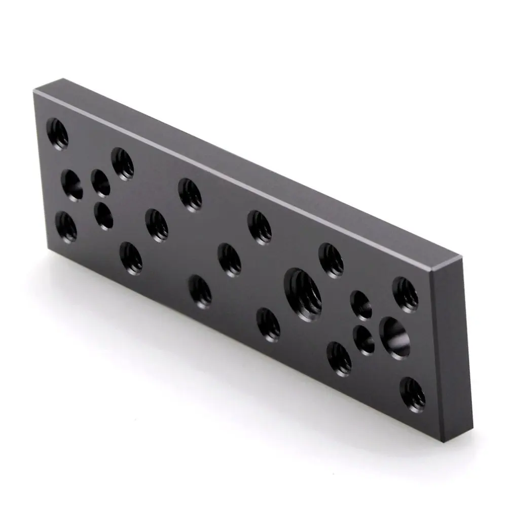Многофункциональный Монтажная пластина 1/4 &quot3/8&quot для sony F970/F550 Батарея Lilliput Fa1011 |