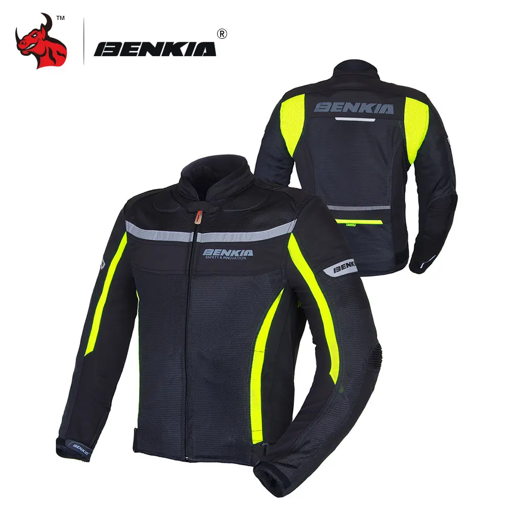 BENKIA HDF JW32 мотоциклетная гоночная куртка весна лето осень съемная ветрозащитная