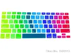 Радуга Корейская Клавиатура Обложка протектор для MacBook Air 11 