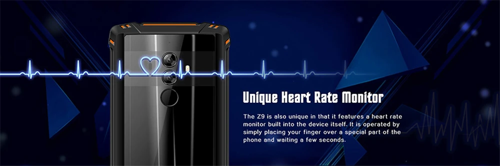 HOMTOM ZOJI Z9, 6 ГБ, 64 ГБ, IP68, 5500 мА/ч, водонепроницаемый мобильный телефон, частота сердечных сокращений, Android 8,1, 5,7 дюймов, смартфон с функцией распознавания лица, отпечатка пальца, 4G