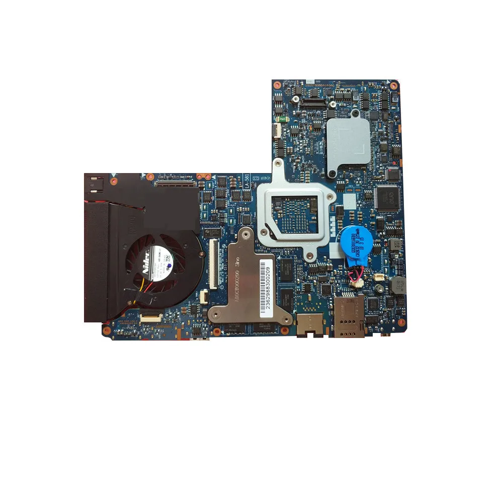 SZWXZY для Dell M11X R2 материнская плата портативного компьютера с I3 330U вентилятор