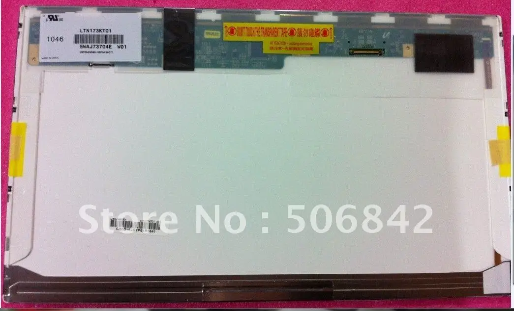 

17.3" laptop LCD screen LTN173KT01 Brand new A+ 1600*900 40PINS