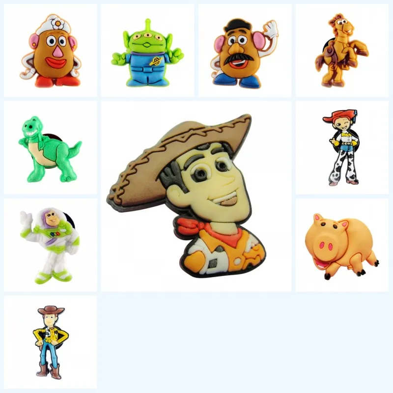 10 шт./лот, аксессуары для обуви из ПВХ, tsum, tsum, Тролли, Уличная обувь кунжута, очаровательные туфли с зажимом для обуви, croc, подвески jibz для детей, вечерние, маленький подарок