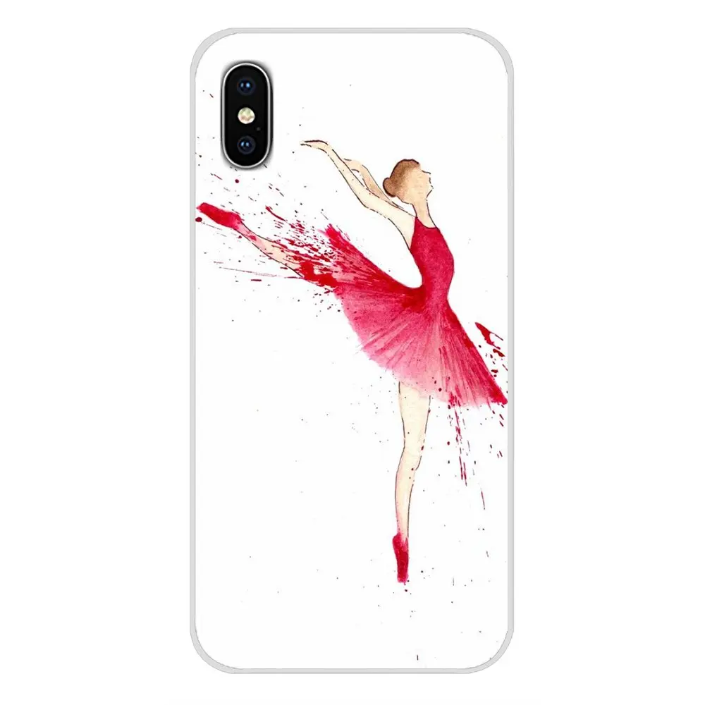 ballet dancer watercolor painting Phone Case Protector For Nokia 2 3 5 6 8 9 230 3310 2.1 3.1 5.1 7 Plus LG Q6 X Power | Мобильные