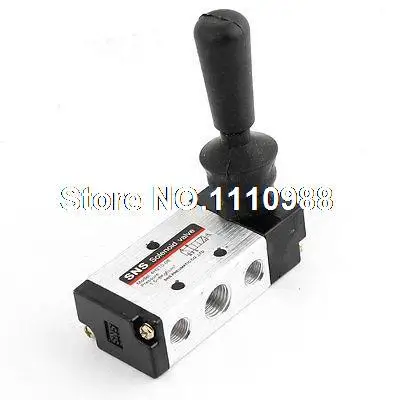 

G 1/4 Outlets 1/8 Exhaust Hand Lever Manul Operate Valve
