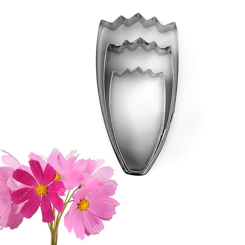 3 шт./компл. Нержавеющая сталь формочки для печенья Космос лепестков цветка