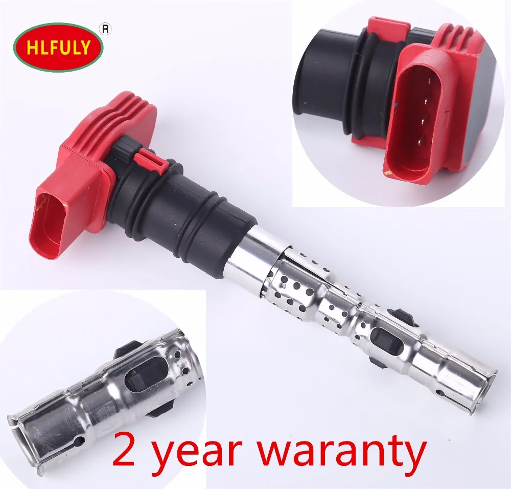 Катушка зажигания для VW Audi A4 8E2 B6 8HE A6 4F2 4F5 A8 ALLROAD (4BH C5) NO #077 905 115E 077905115E бесплатная