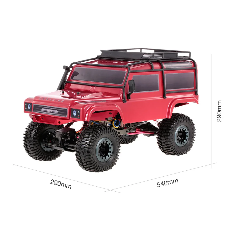 08422 Радиоуправляемая машина 1/8 2 4G 2CH 4WD RC Рок-гусеничный внедорожный альпинистский
