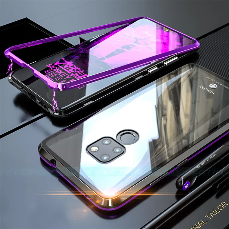 Роскошный чехол с магнитной адсорбцией для HUAWEI mate 20 Pro mate 20 Lite 20X P20lite, Магнитный чехол для mate 20 mate 20 lite, чехол
