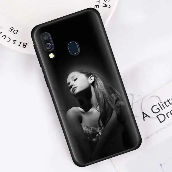 008 Певица Ариана Гранде силиконовый мягкий чехол для samsung Galaxy A50 A40 A70 A30 A20 A80 A6 A7 A8 плюс A9 черный чехол Coque - Цвет: 008