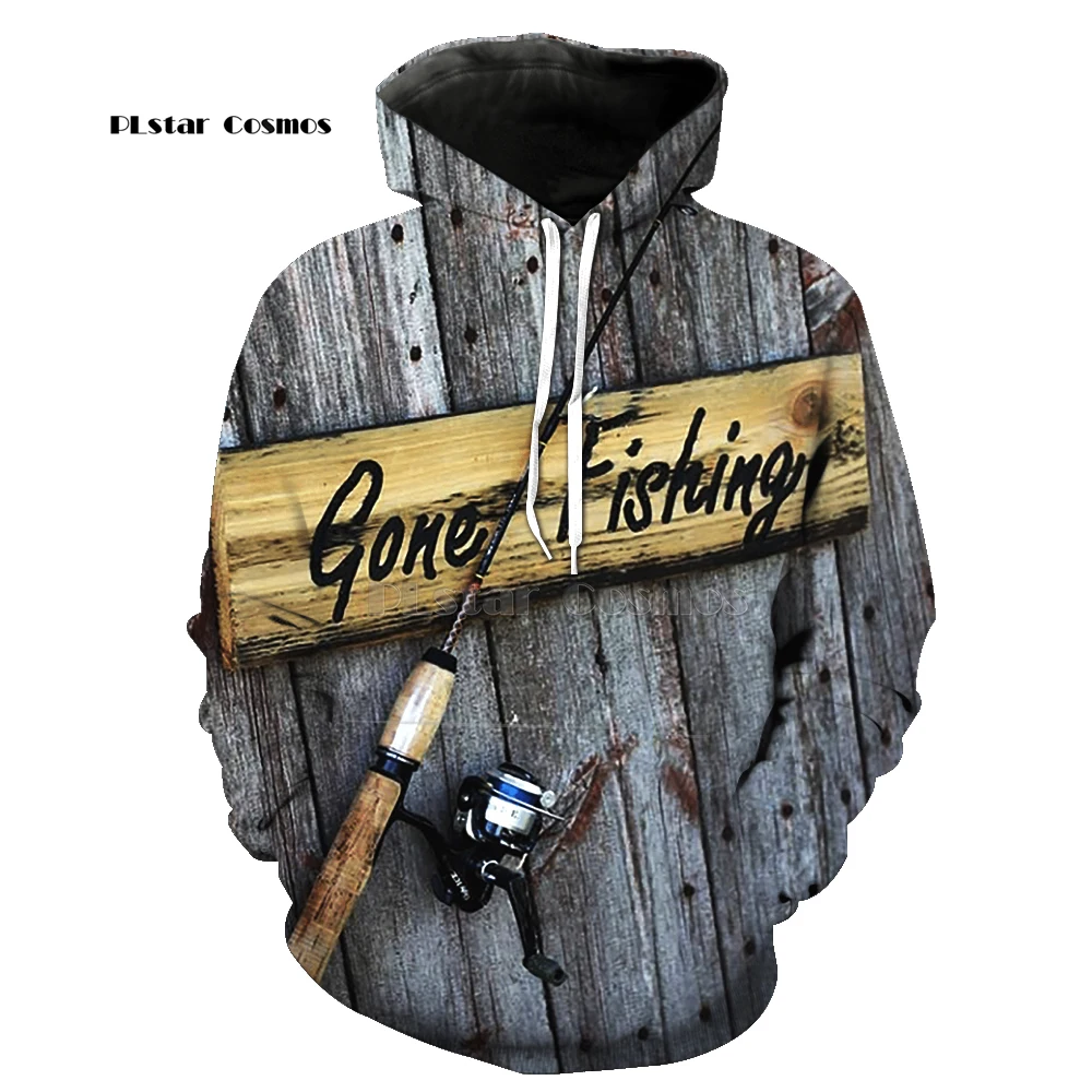

2019 New Fashion Sweatshirt Men / Women 3d Hoodies Print fish pattern Hooded Hoodies Slim Unisex Slim Stylish Hooded shirt cool