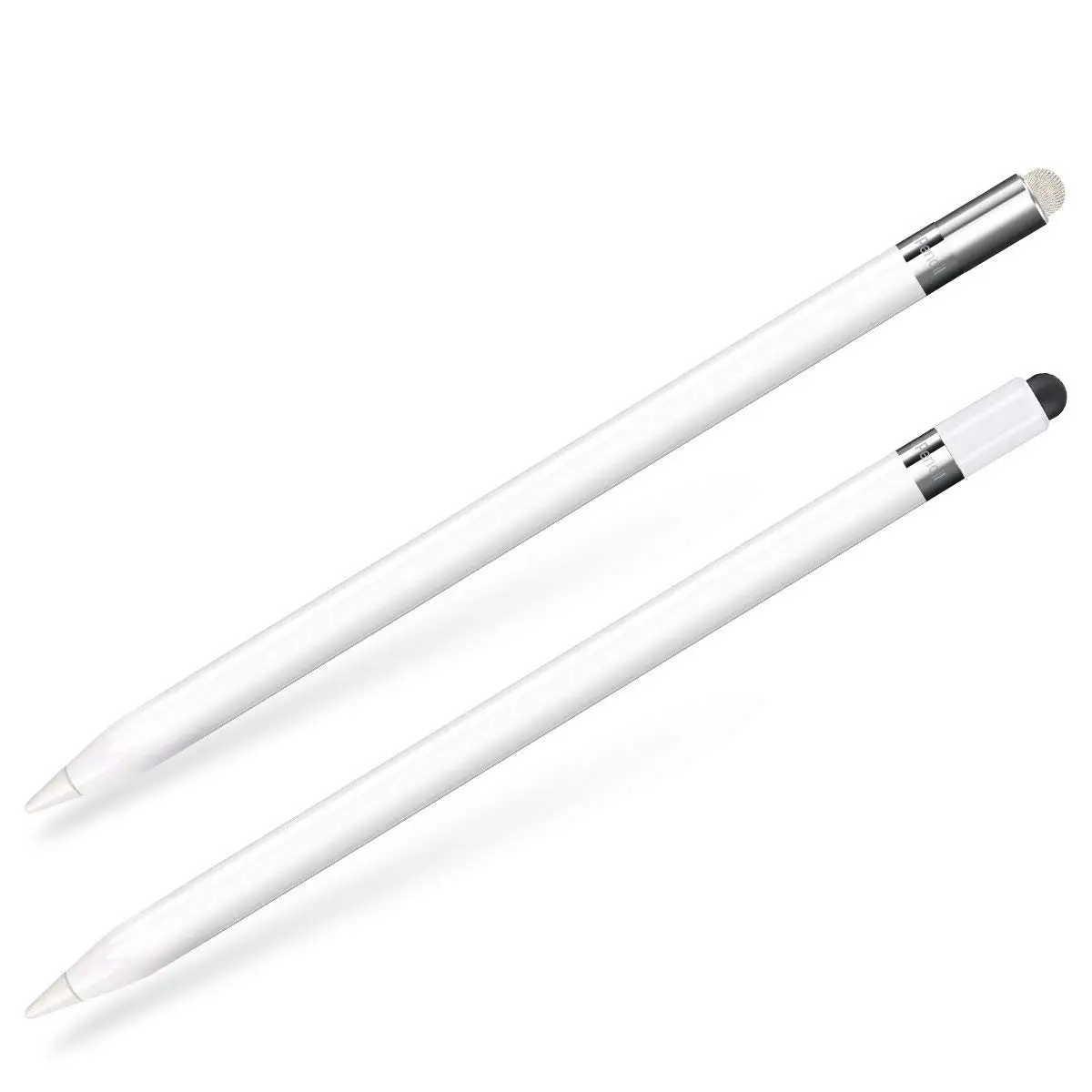 [2 в 1] Магнитный Сменный колпачок Apple Pencil резиновые наконечники и оптоволоконные