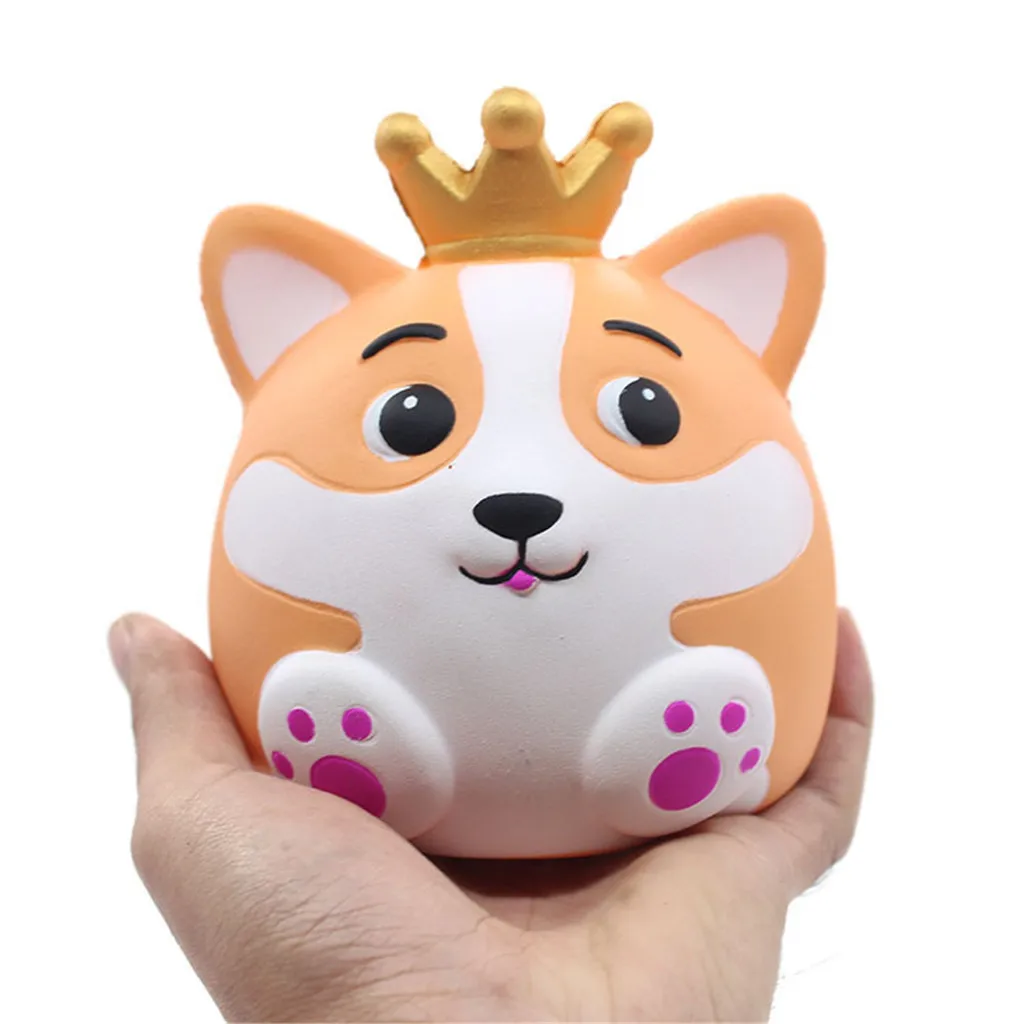 Горячие мягкие игрушки Kawaii Crown Beauty Slow Rising Squishies для снятия стресса детей кукла