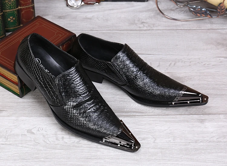 Мужские модельные туфли с острым носком Mocassin homme итальянская обувь из