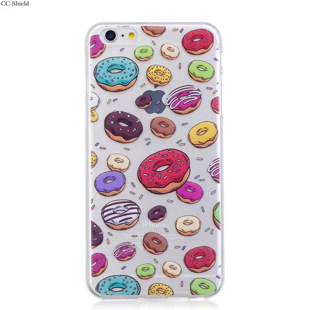 Футляр из ТПУ для Apple iPhone 6S 6 S Plus 5.5 дюймов Модный мягкий силиконовый чехол для телефона 6s.