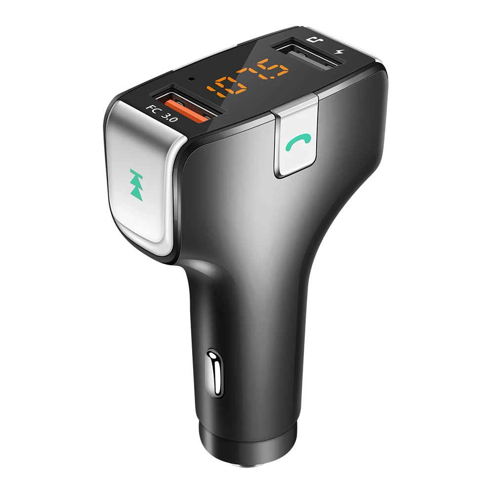 Автомобильное зарядное устройство с двумя USB портами 3 0 А поддержкой