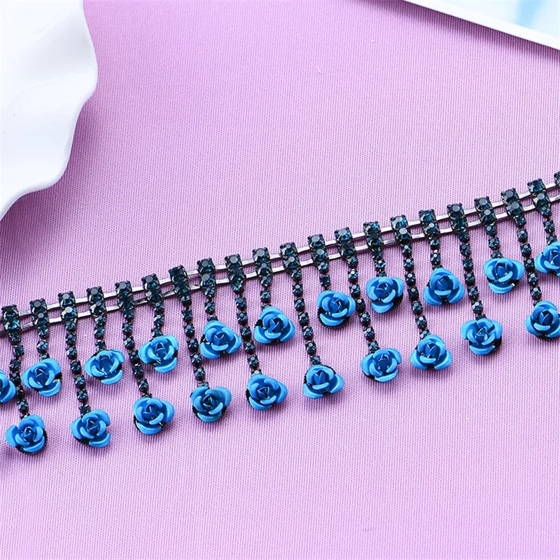 Модные Цепочки Стразы в новом стиле украшение для одежды своими руками и