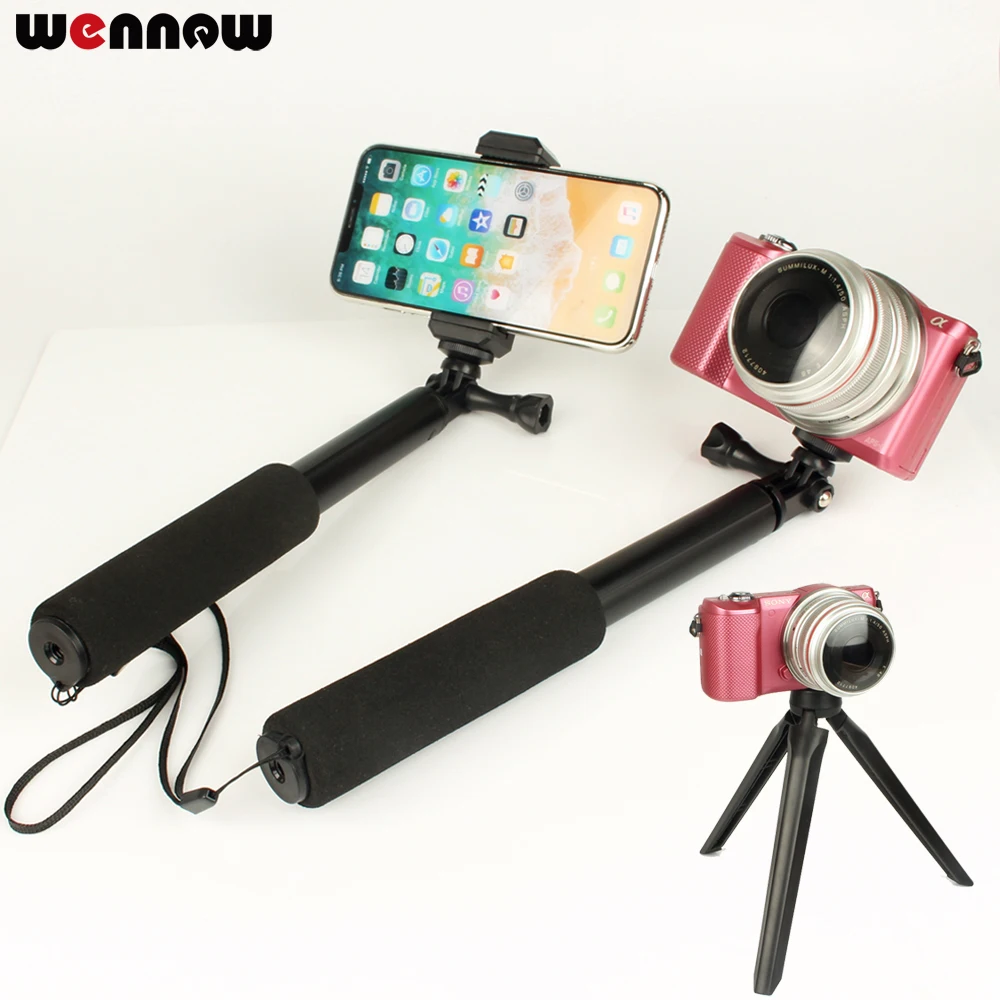 

Selfie Stick Handheld Monopod for Sony X3000 X1000 AS300 AS200 AS50 AS30 AS20 AS15 RX0 AZ1 MINI POV Action Cam Camera Tripod