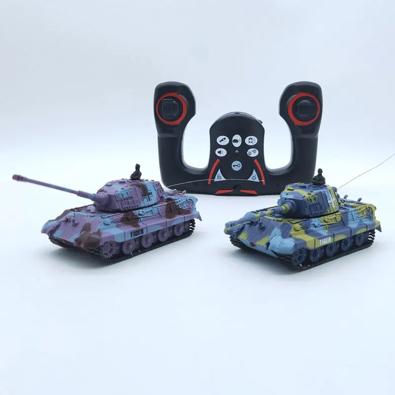 Масштаб 1:72 МИНИ радиоуправляемый светодиодный Немецкий тигр камуфляжная модель