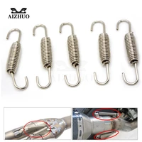 motorcycle modified exhaust pipe spring mounting springs for honda cbr 125 cb500f crf 250 xr 250 cbr 600 f4