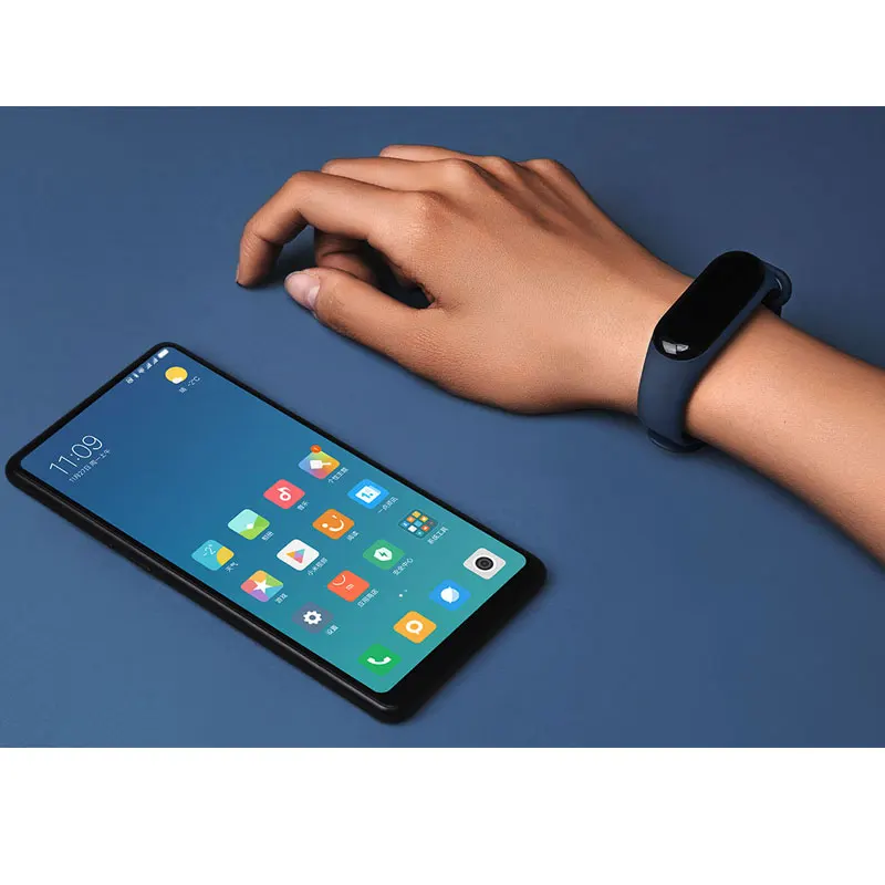 Xiaomi mi Band 3 Смарт Браслет Сенсорный экран пульсометр фитнес трекер