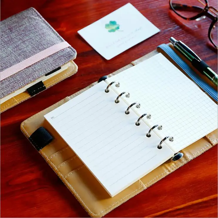Сумка для карт Dilosbu Flax cover A6 сумка Filofax спиральная записная книжка кожаная папка