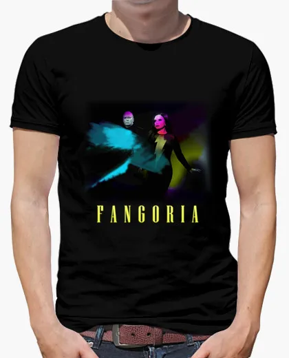 2017 Рекомендуем футболки мужчин Fangoria Короткими рукавами Мода Трикотажные kpop S-XXXL |