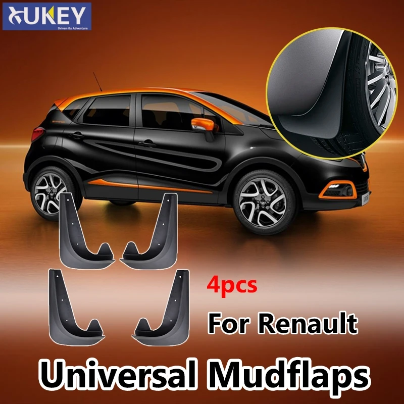 4 шт. универсальные брызговики для Renault Megane Captur Clio Kwid Kadjar Fluence Symbol Koleos|Грязезащита| |