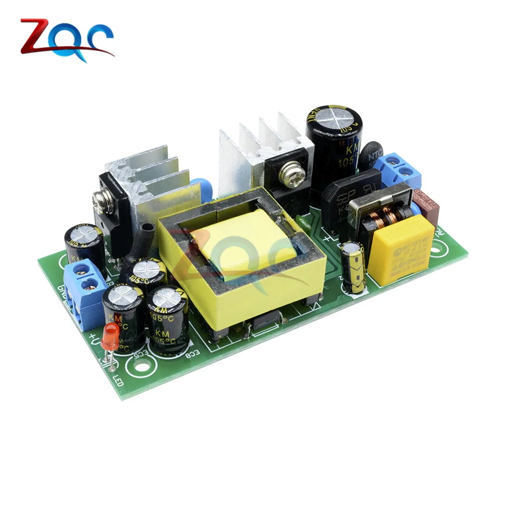 AC DC 2000mA 12В 2A импульсный модуль питания с двойным выходом 110В/220В DC12V изолированный
