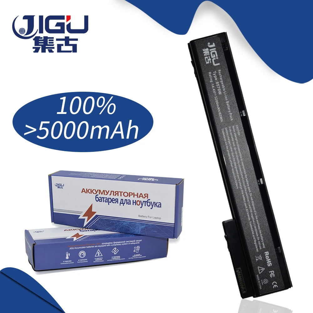 JIGU Аккумулятор для ноутбука HSTNN IB2P LB2P VH08 LB2Q 632113 151 632114 421 HP EliteBook 8560w 8760w|laptop battery|for