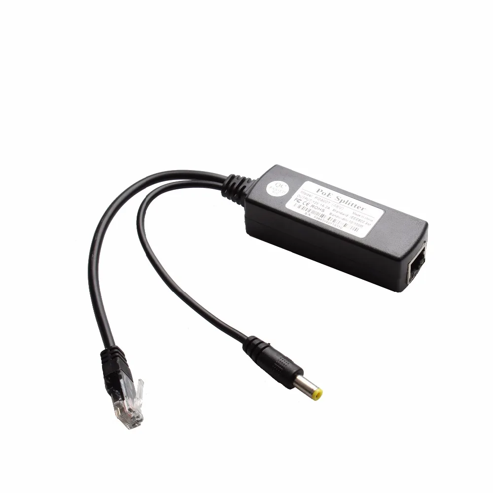 Адаптер разветвитель BESDER PoE48V 15 5 W разъем PoE IEEE802.3af Active 10/100M для IP камеры выход 12 В/1 ~