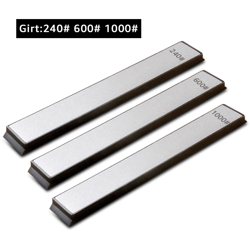 240 600 1000 grit Профессиональные алмазные Ножи точилка Угловой Инструмент для ножей, точильный камень 240 400 600 1000 грит - Цвет: 240 600 1000 grit