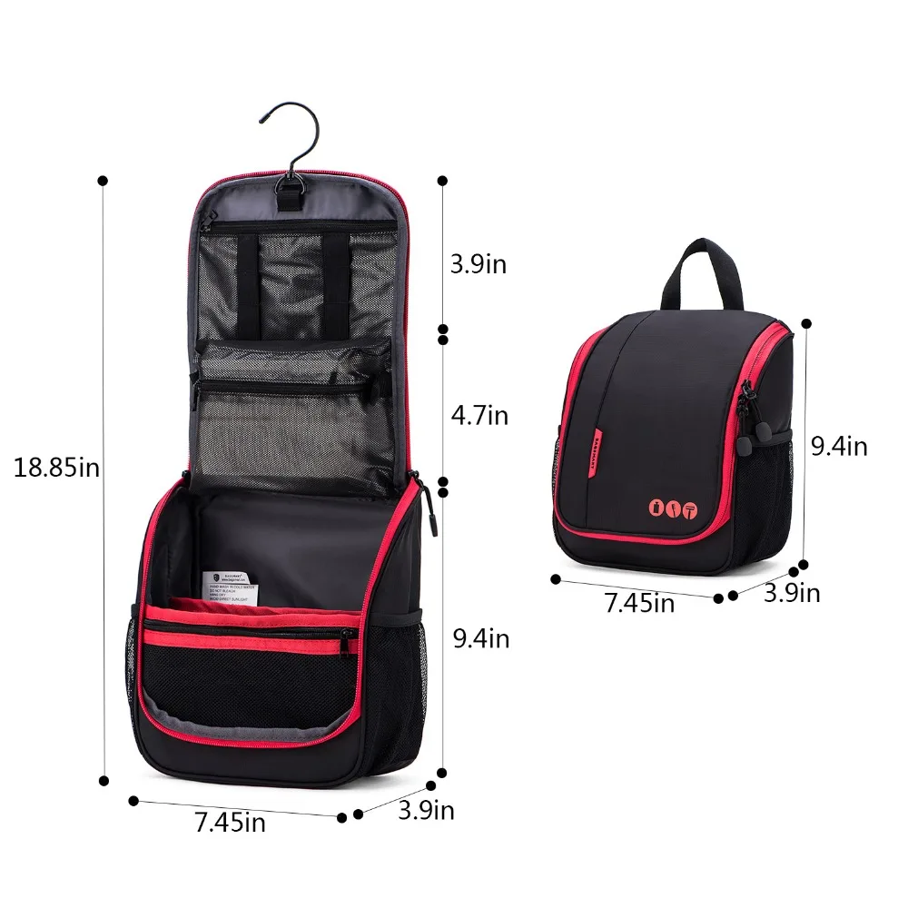 BAGSMART Многофункциональный органайзер для косметики сумка женская косметичка