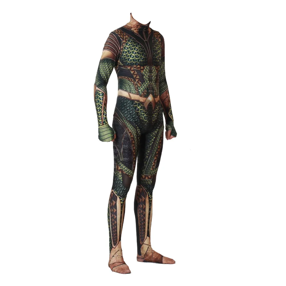 Аниме DC comic Aquaman Arthur Curry косплей костюм взрослые мужчины дети мальчики Zentai боди