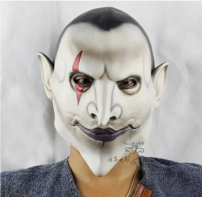 Латексная Маска для косплея Hellboy латексная маска Хэллоуина 2017 | Дом и сад