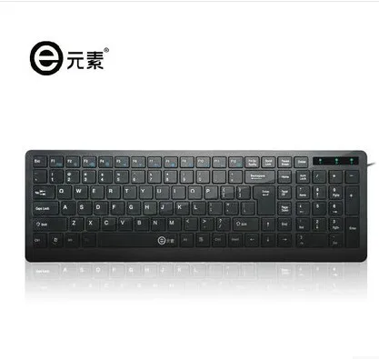 HUOJI USB Проводная компьютерная клавиатура для Mac и Windows PC с 15 кнопками Apple цифровой