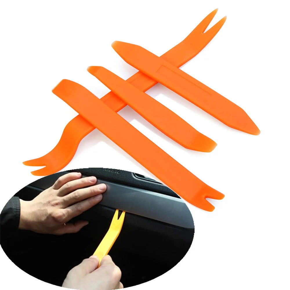 Новинка 4 шт. автомобильная панель радио дверной зажим отделка приборная для Renault