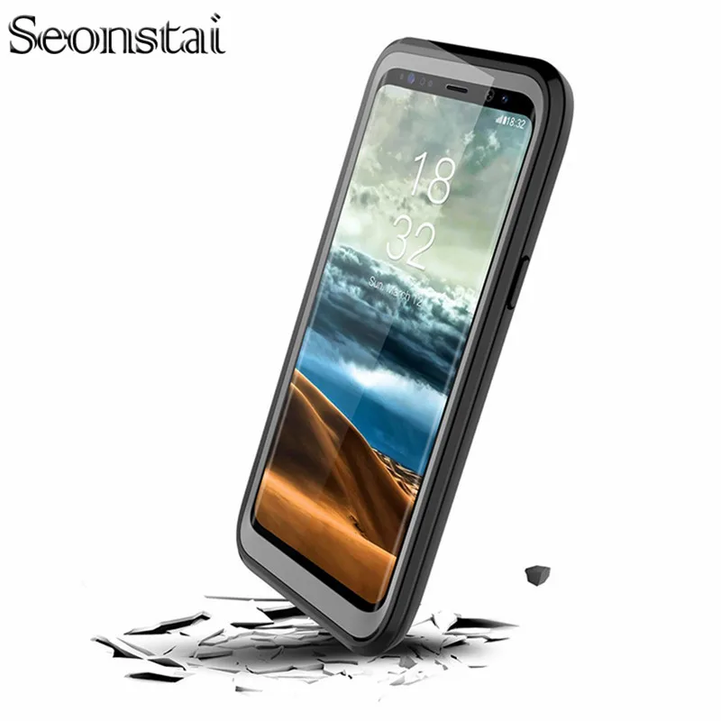Противоударный чехол для iPhone X XS XR 7 8 6s Plus полноразмерные Прочные прозрачные