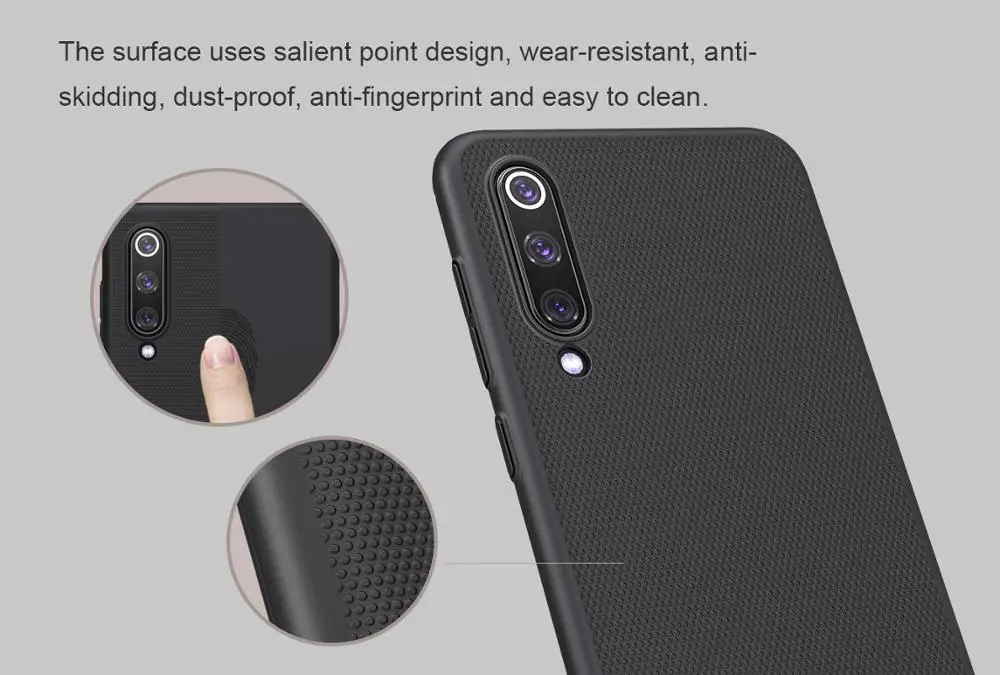 NILLKIN чехол для телефона Xiaomi Mi 9 SE супер матовый защитный жесткий | Мобильные