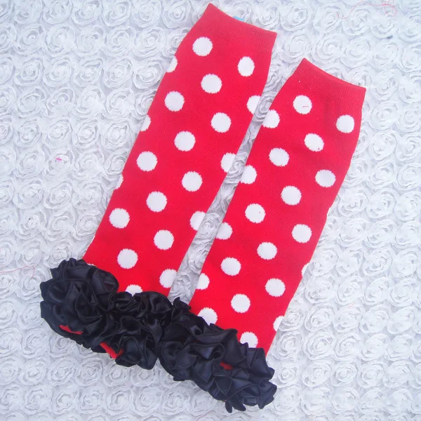 Гетры для маленьких девочек детские трикотажные гетры из хлопка с сатиновыми