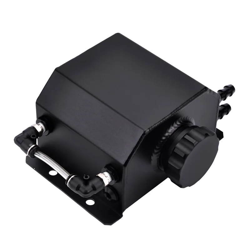 SPEEDWOW Универсальный 1Л алюминиевый масляный бак резервуар с сливной вилкой