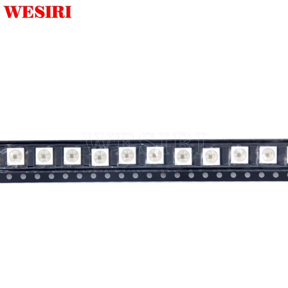 10 1000 шт. чипы APA102 светодиодов APA 102C SK9822 IC SMD 5050 RGB для светодиодных лент панели