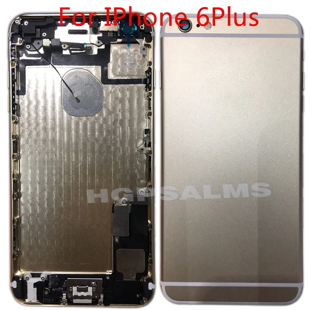 Новый полный корпус для IPhone 6 Plus задняя средняя рамка Шасси в сборе Крышка
