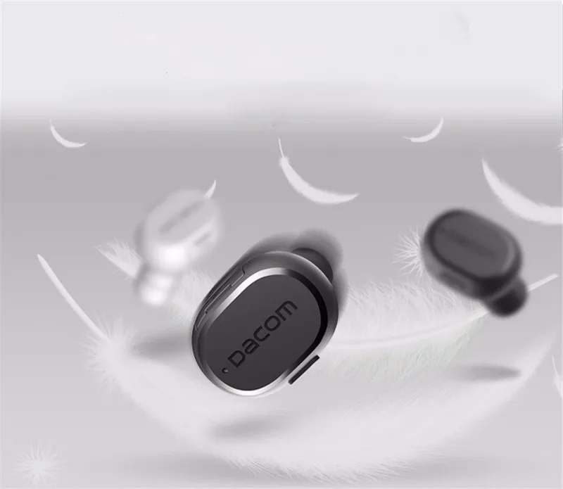 Новинка миниатюрные наушники вкладыши Dacom K007 с Bluetooth беспроводная гарнитура