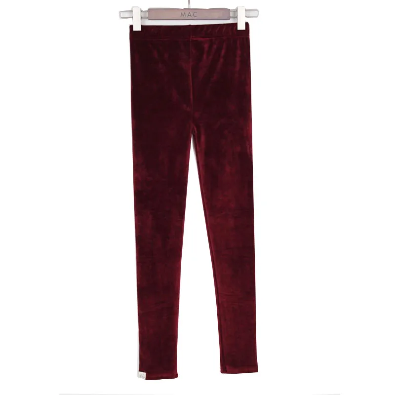 K039 Red wine CHSDCSI высокая эластичная талия зима плюс бархат утолщаются женские котенок леггинсы теплые брюки кашемир Твердые толстые тонкие кошки леггинсы - Цвет: K039 Red wine