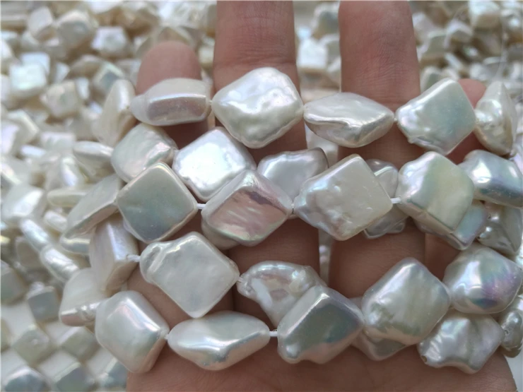 

Ожерелье «сделай сам», натуральный пресноводный жемчуг, Размер 12-15 мм, рандомный выпуск, уникальный барочный жемчуг для женщин