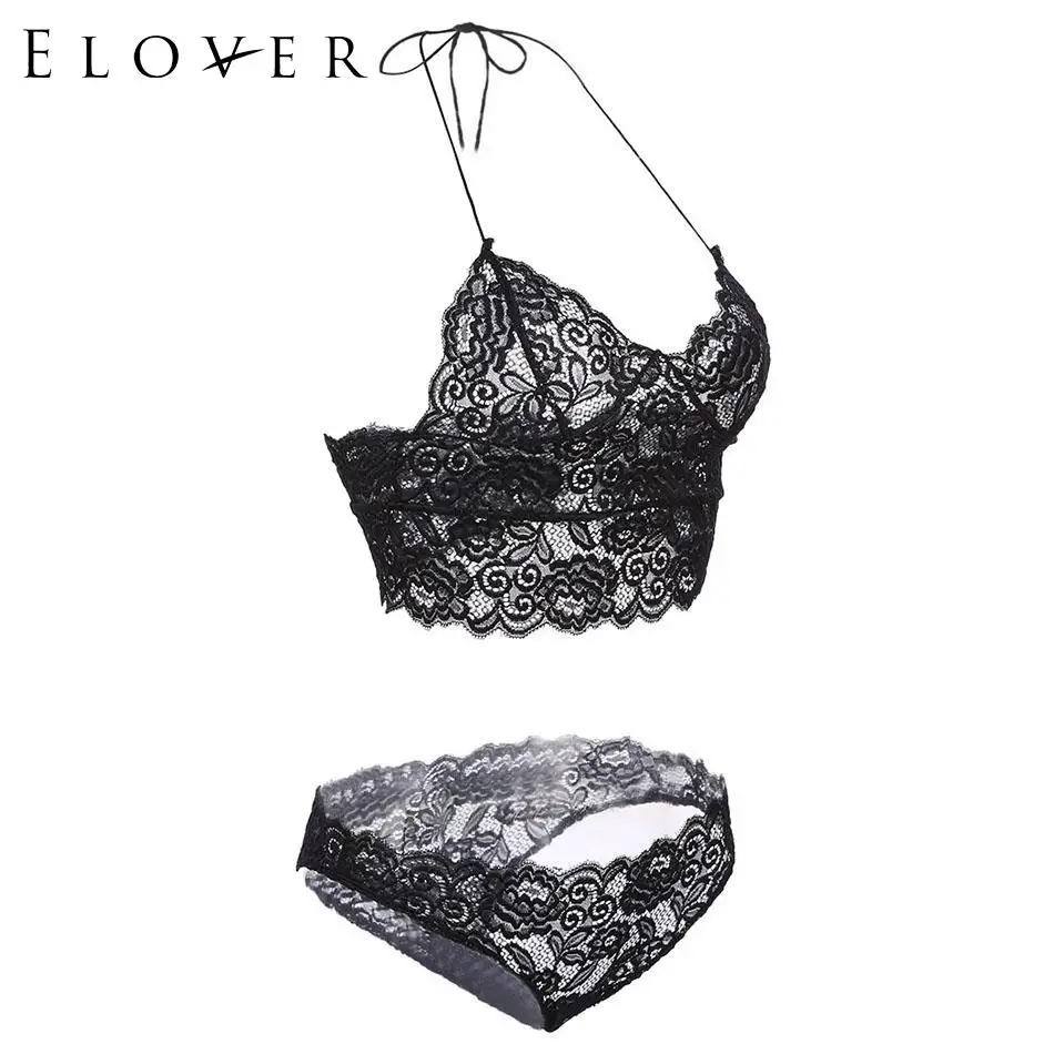 Женское Эротическое белье Elover кружевное нижнее с цветочным рисунком сексуальное